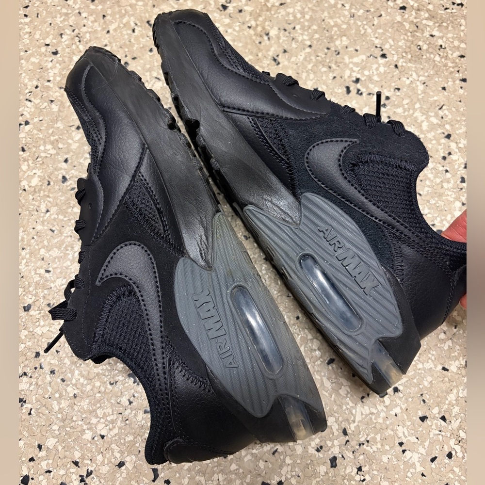 Nike Men's Black Sneakers MEN'S NIKE AIR MAX 90 CASUAL SHOES - Picture 4 of 9